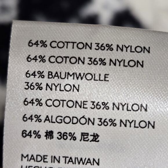 Free People Love Notes Turtleneck Sweater Black White Star Printed Cropped XS - Picture 10 of 11